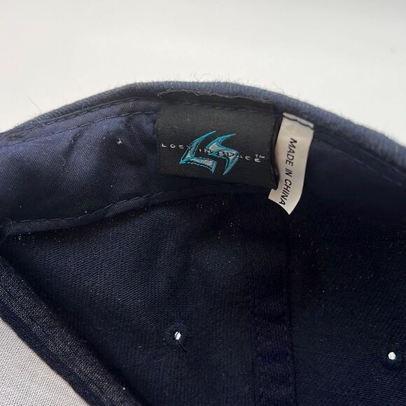 Vintage Lost In Space Hat Cap Movie Promo 1998 Strap Back‎ Matt LeBlanc Mens 90s - Picture 5 of 5